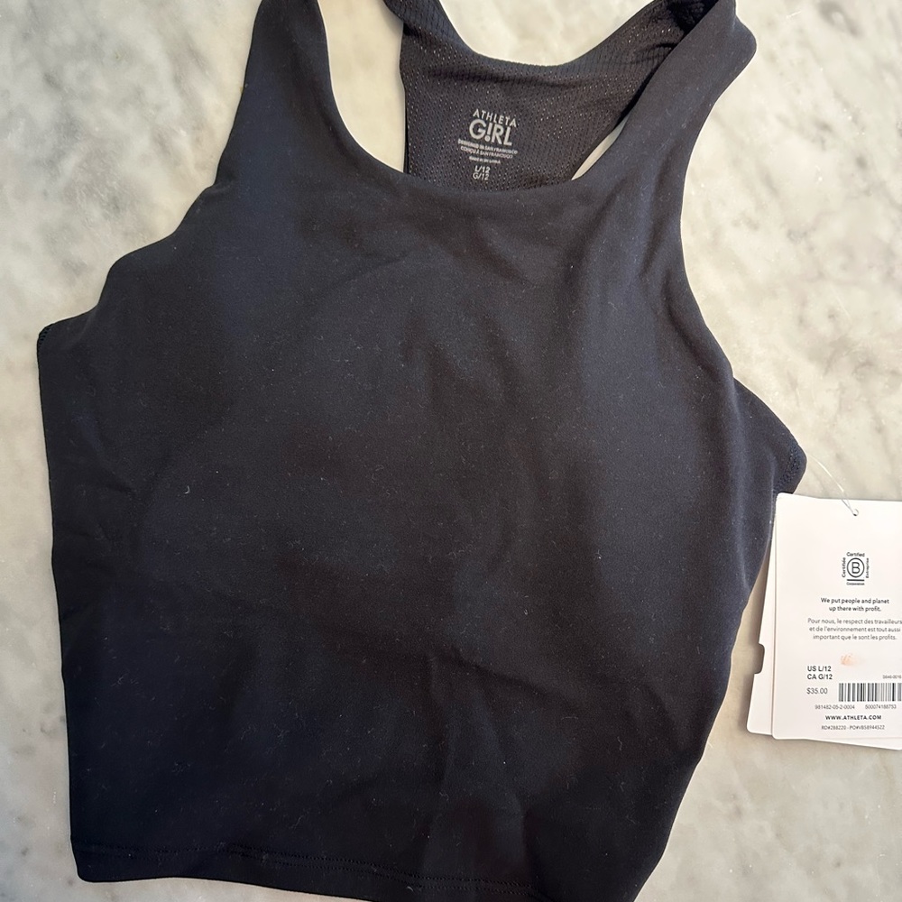 Athleta sport bra/ tank top for girls
